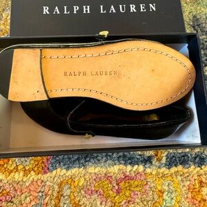 Ralph Lauren- Size 10- Black Alyssa Leather Mary Jane. Never Worn.